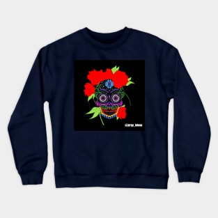 adela catrina sonriente ecopop Crewneck Sweatshirt